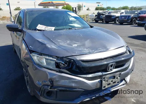 2019 Honda Civic Sport from USA, damaged, VIN 19XFC2F8XKE209461